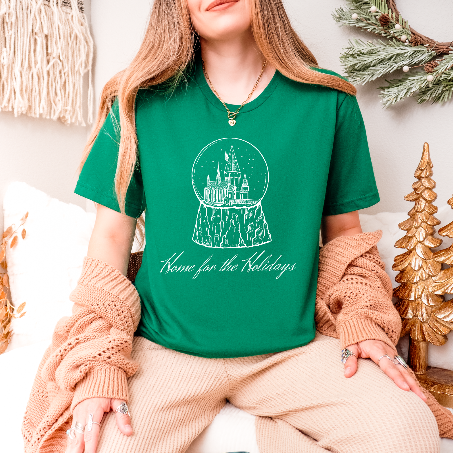 Magic Castle Snow Globe Tee