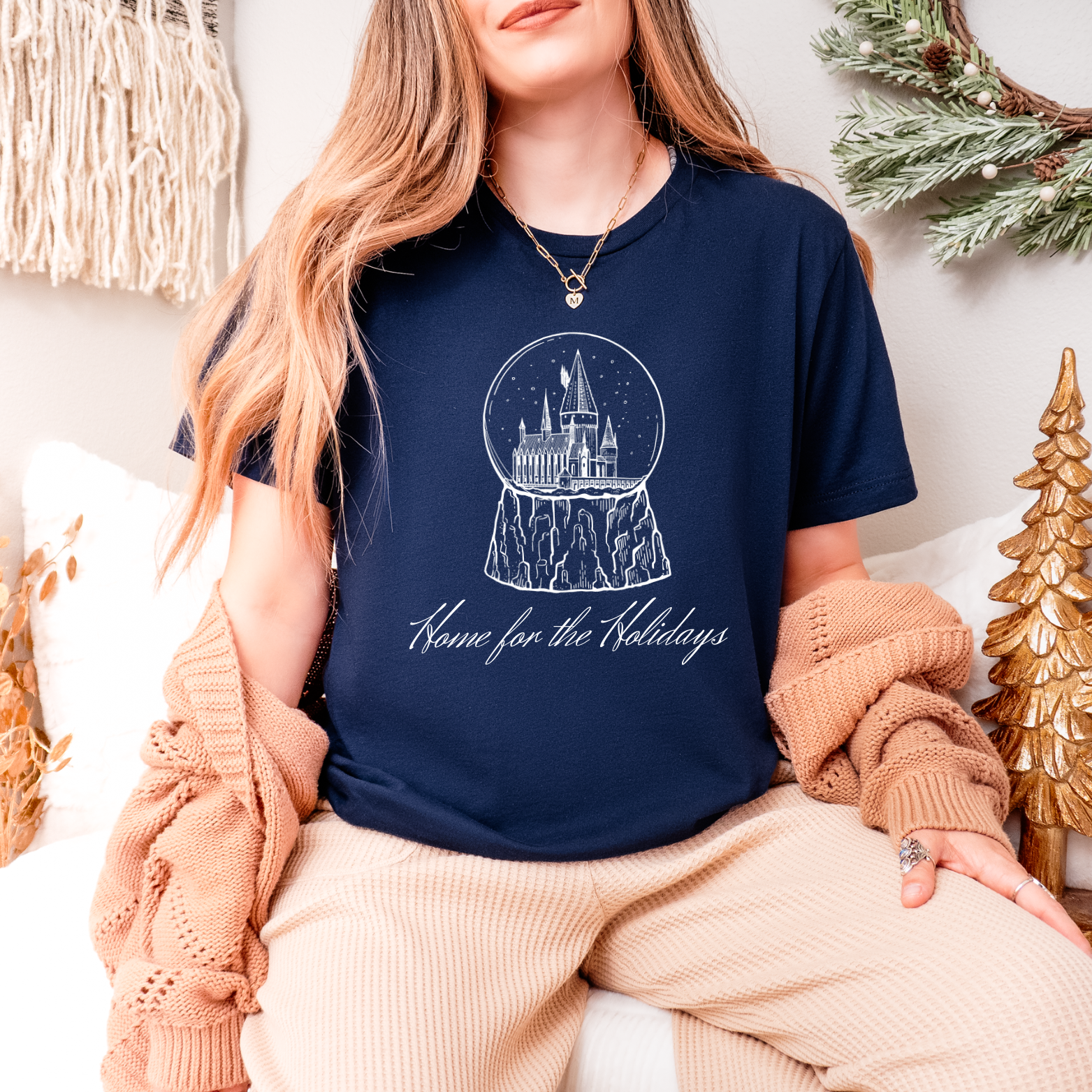 Magic Castle Snow Globe Tee