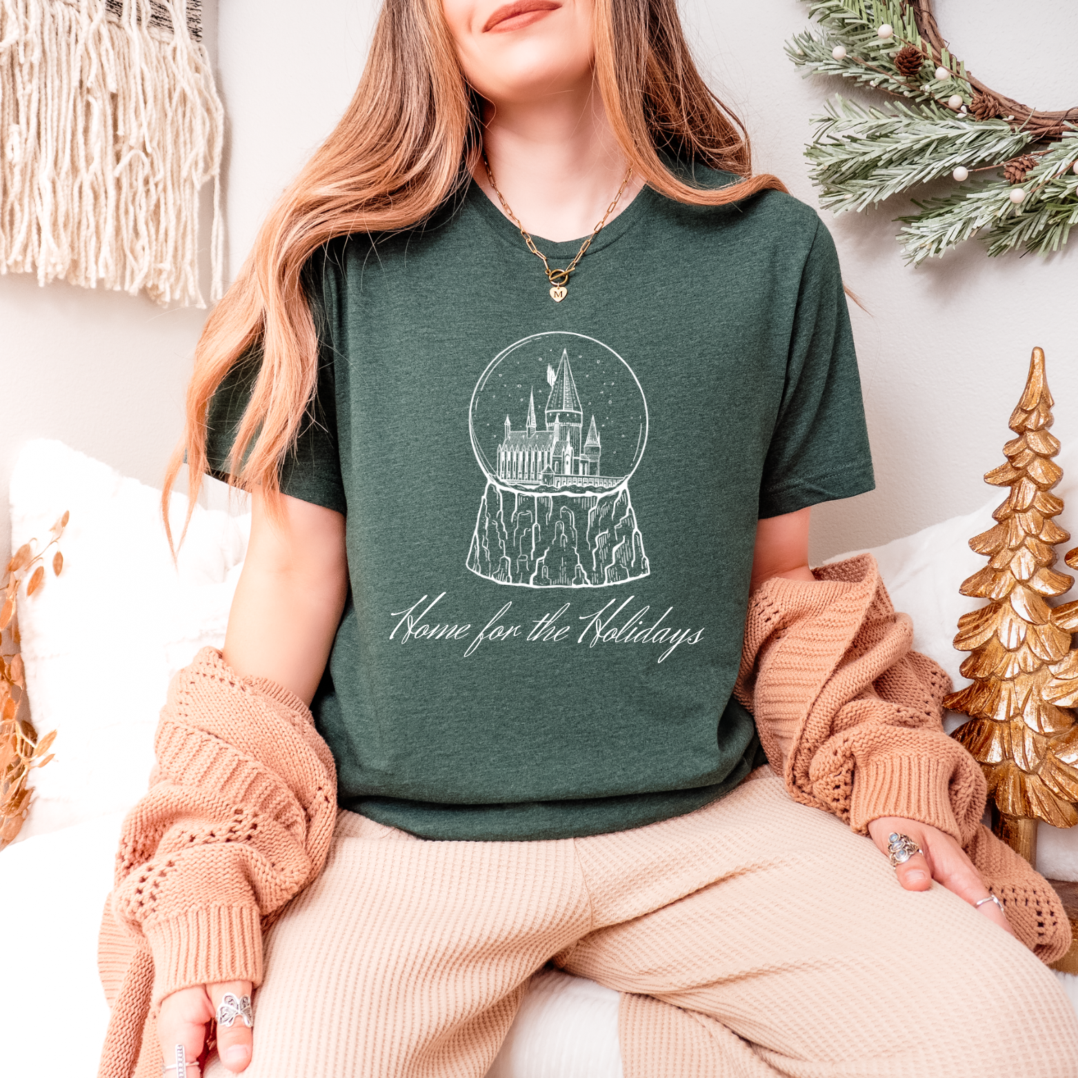 Magic Castle Snow Globe Tee