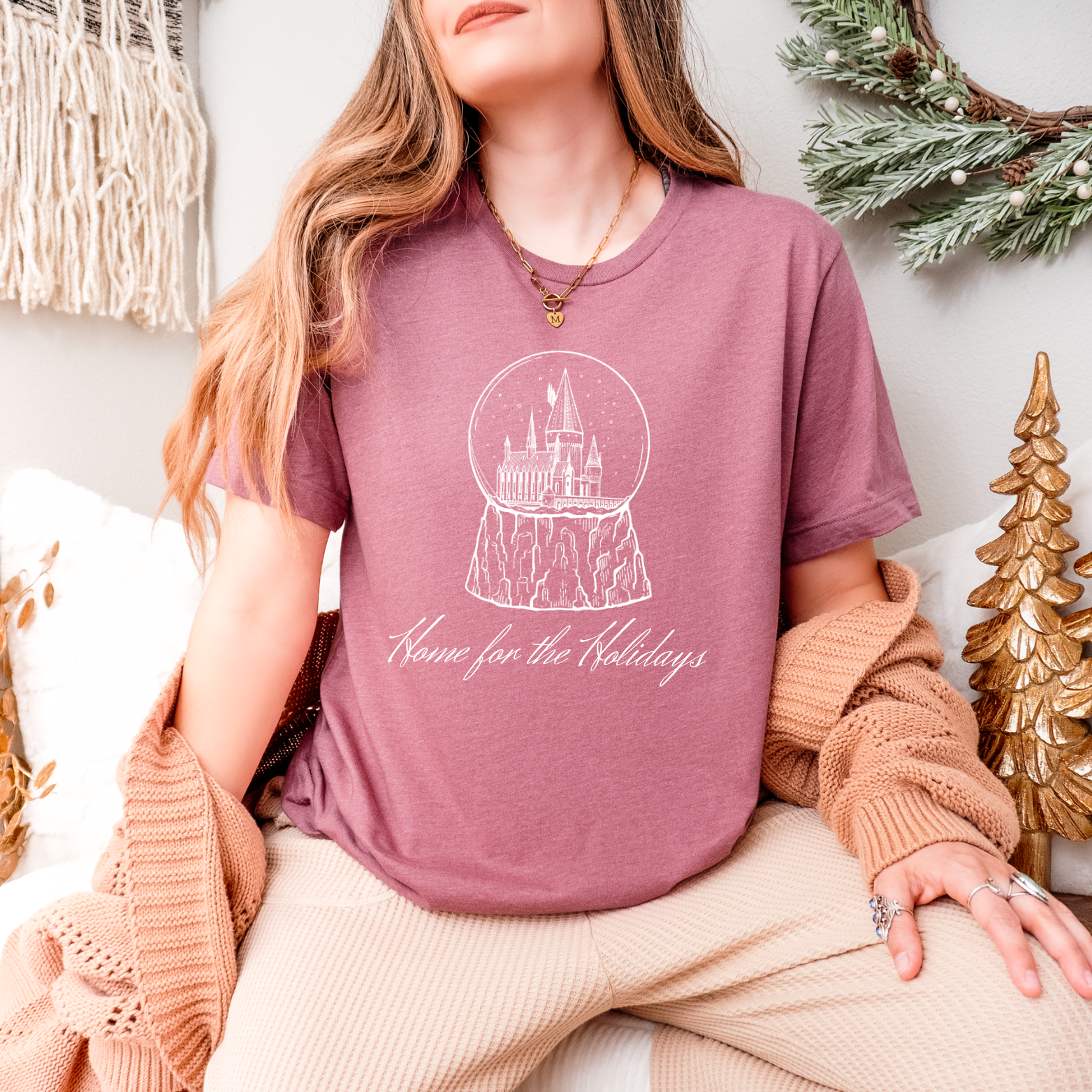 Magic Castle Snow Globe Tee