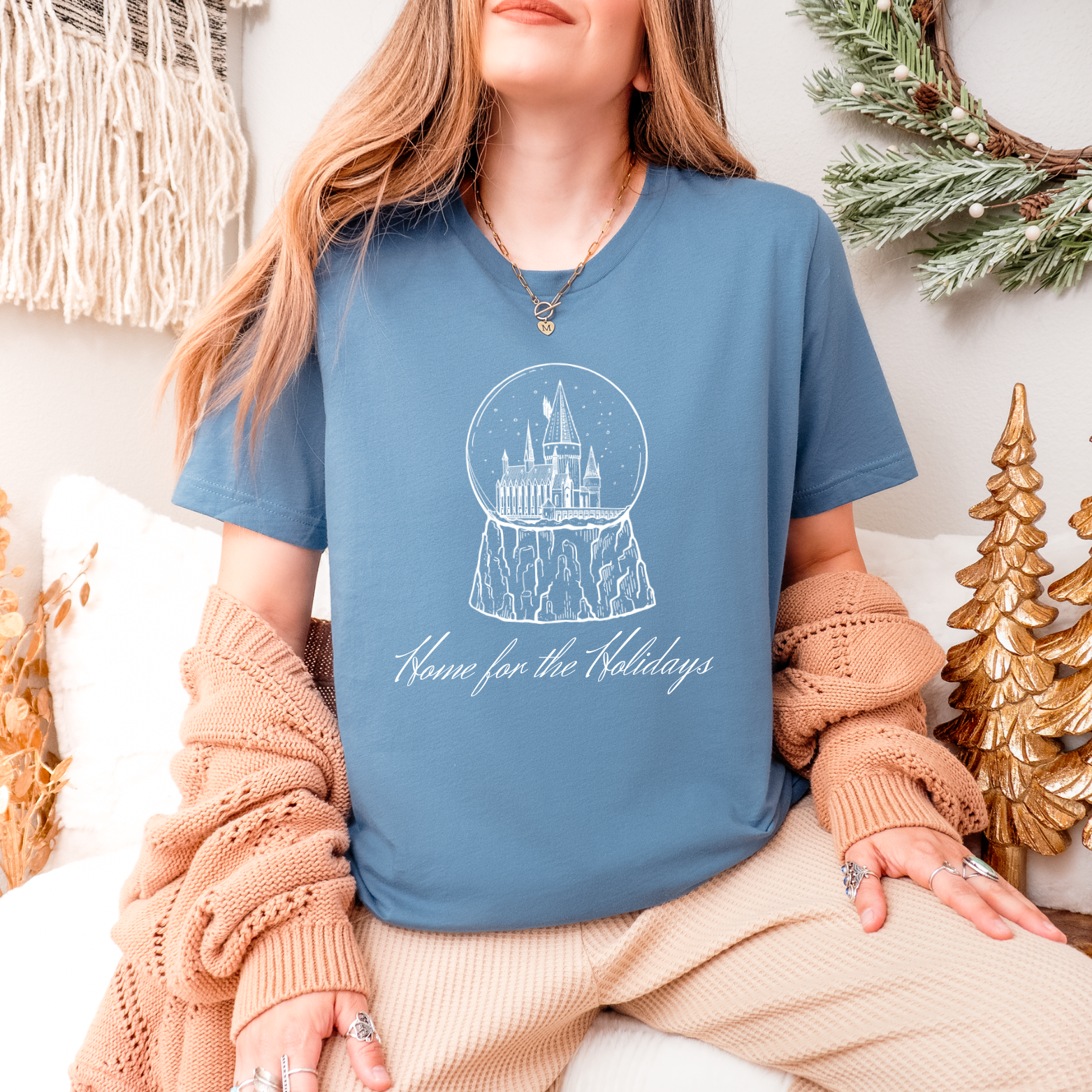 Magic Castle Snow Globe Tee