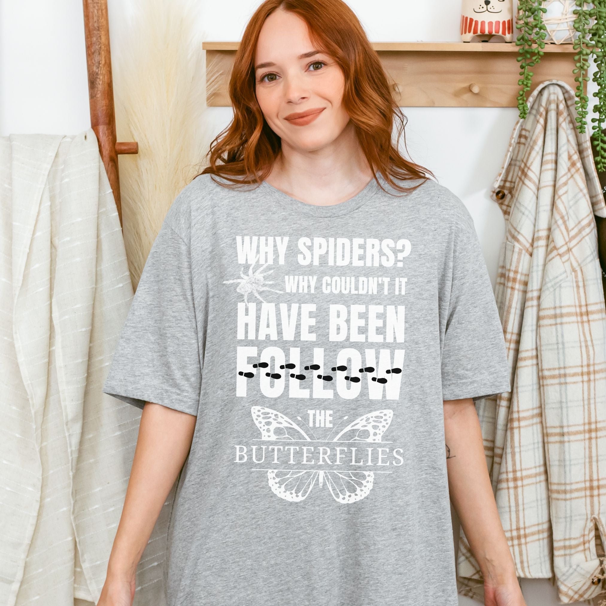 Why Spiders? Tee