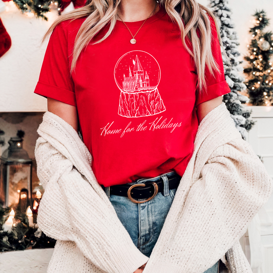 Magic Castle Snow Globe Tee