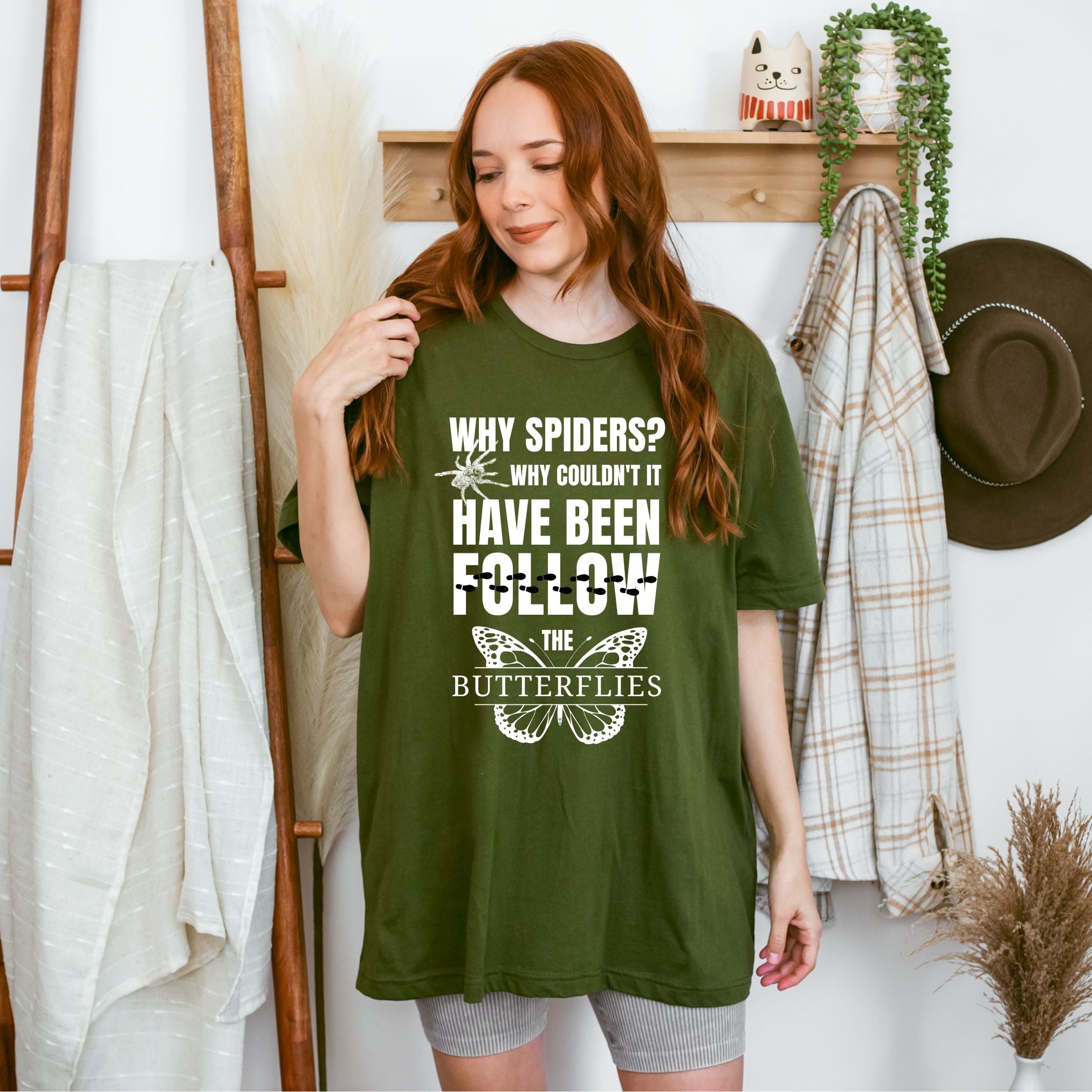 Why Spiders? Tee