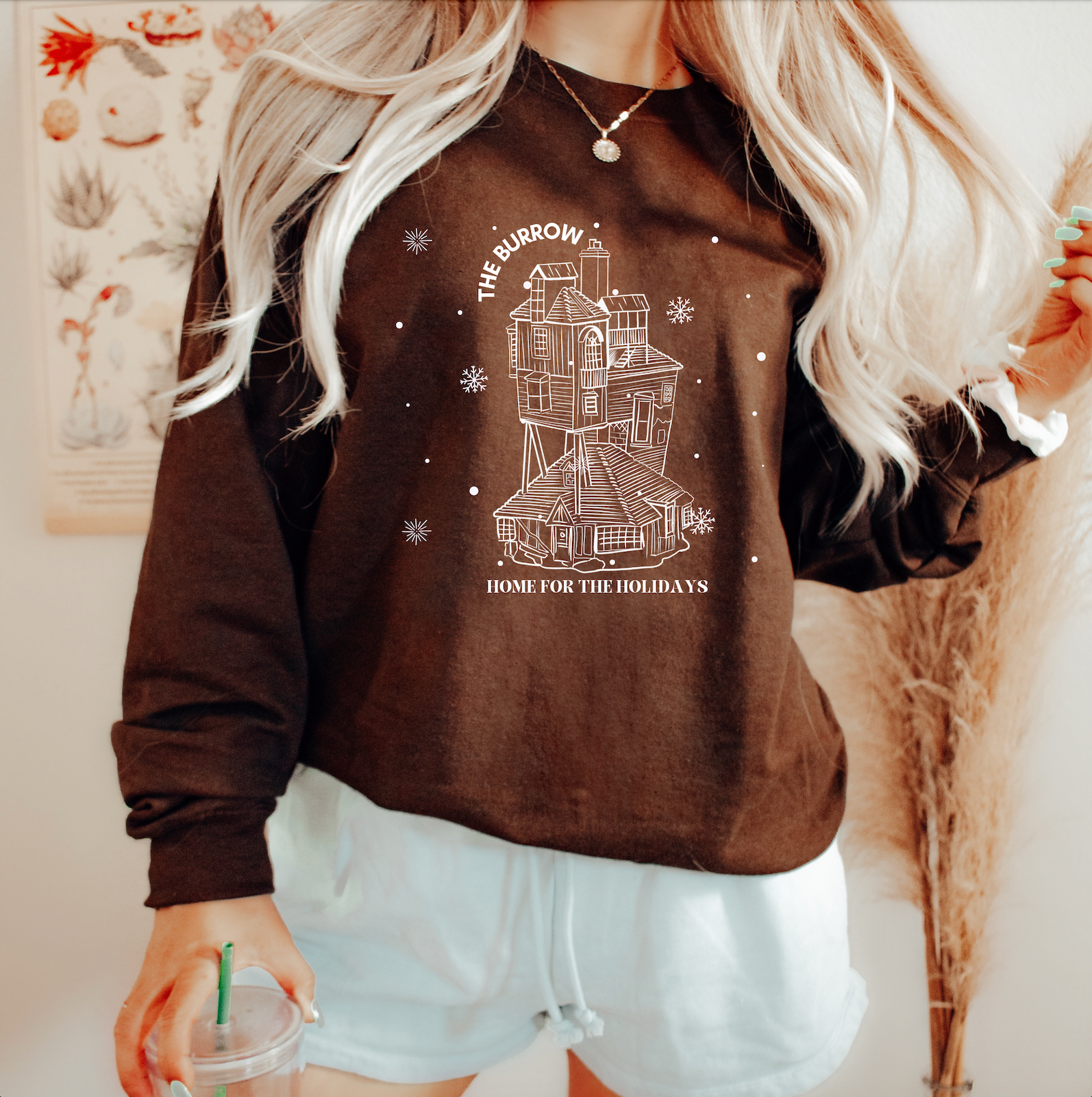 The Burrow - Home for the Holidays Crewneck Sweatshirt