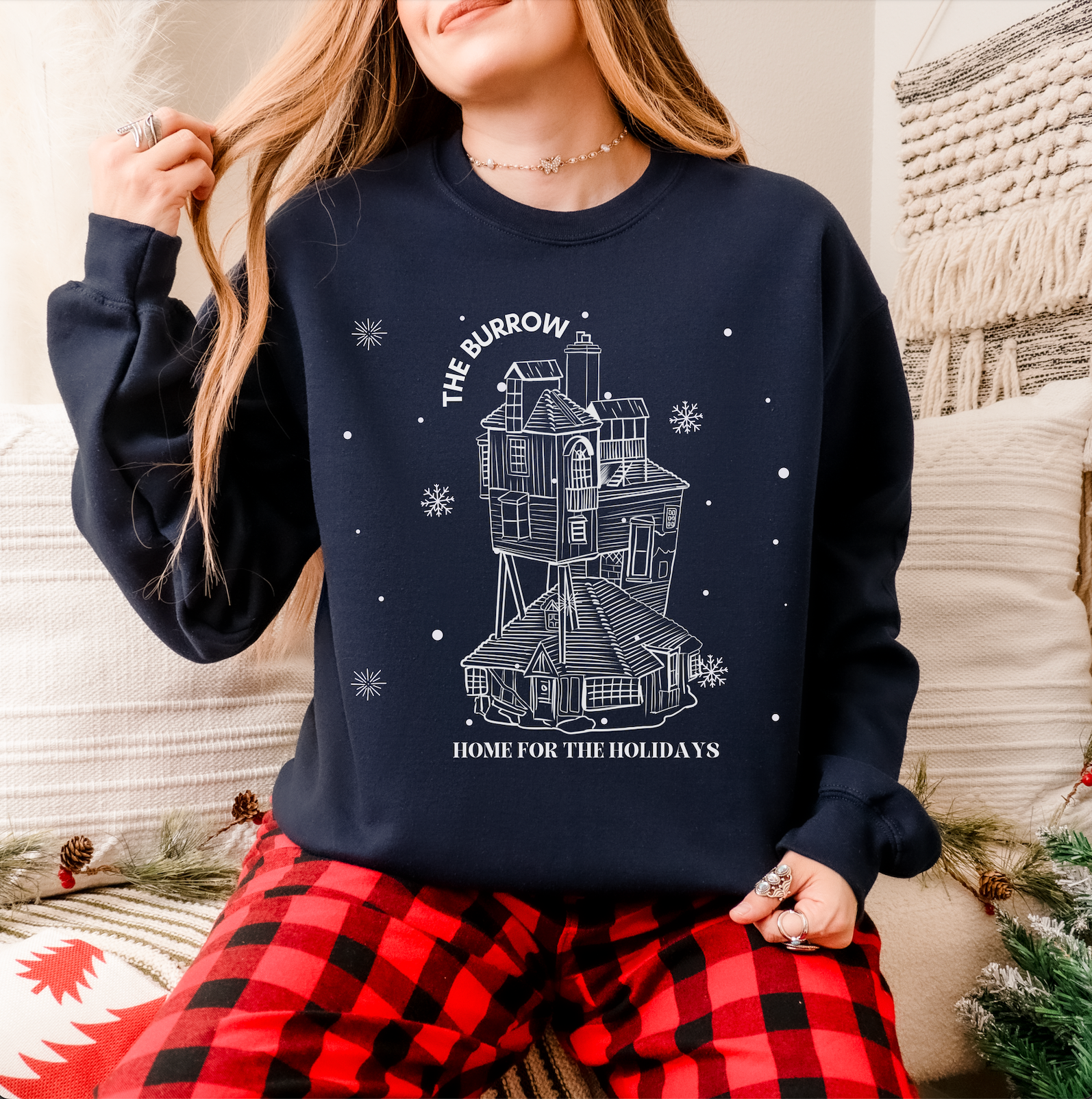 The Burrow - Home for the Holidays Crewneck Sweatshirt