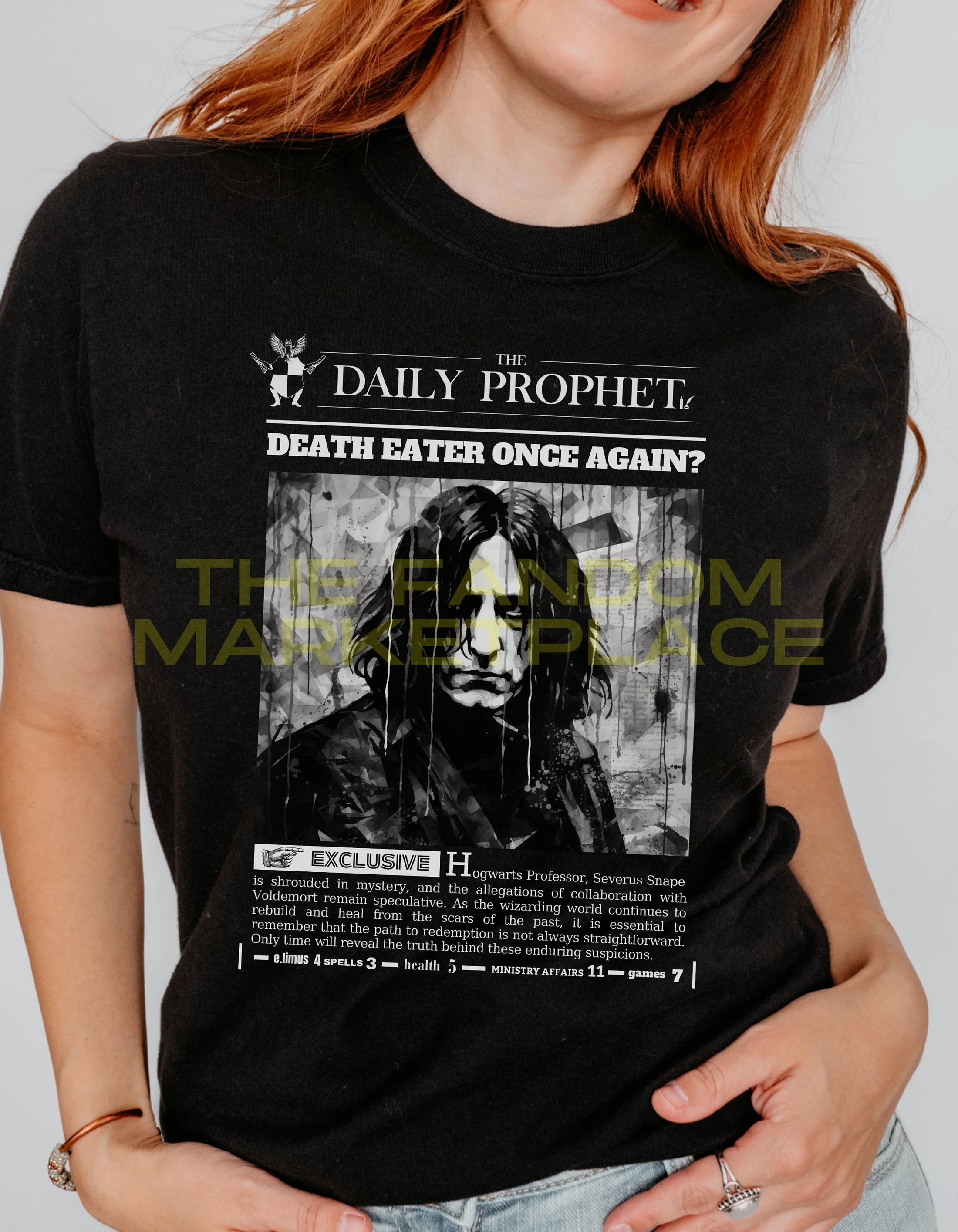 Severus Newspaper Tee